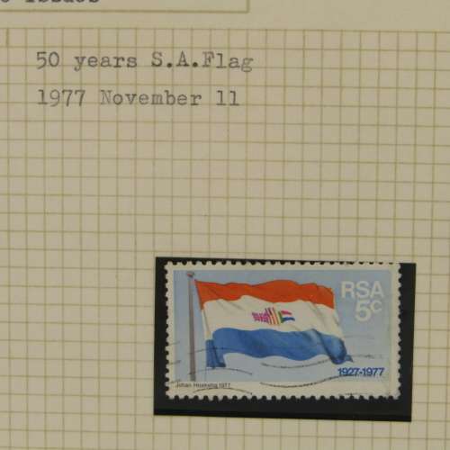South Africa stamp collection with stamps from 1926 - 1980