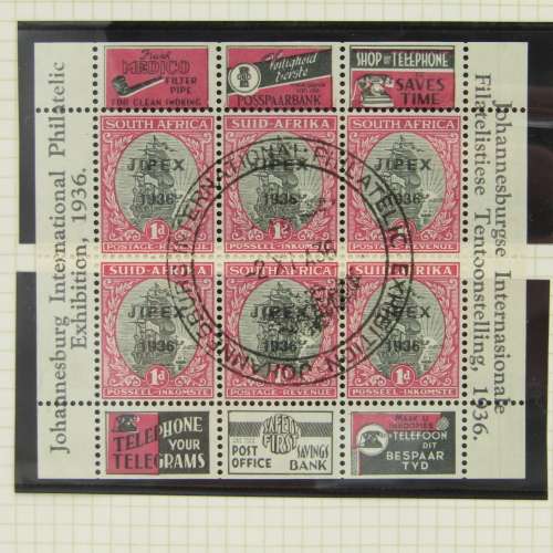 South Africa stamp collection with stamps from 1926 - 1980