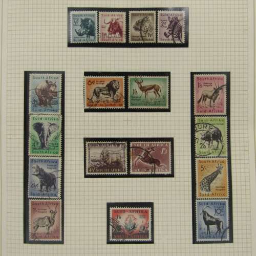 South Africa stamp collection with stamps from 1926 - 1980