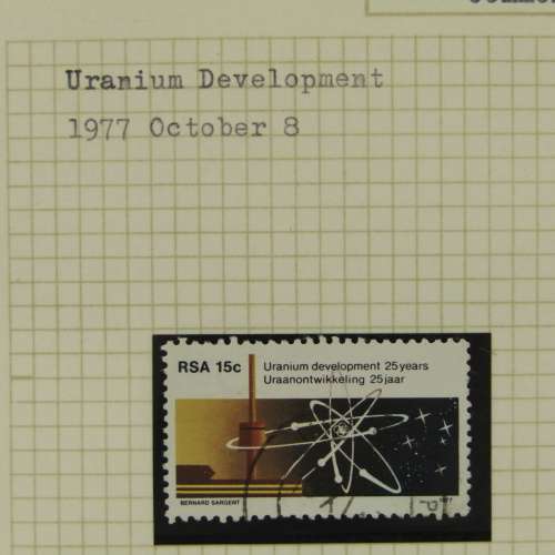 South Africa stamp collection with stamps from 1926 - 1980