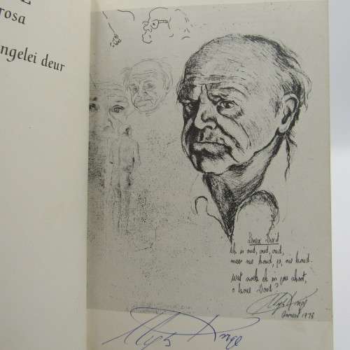 Met ander oë by Uys Krige - Signed and dedicated to Shaleen Surtie Richards