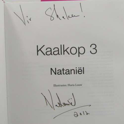 Kaalkop 3 deur Nataniël - Given by him to Shaleen Surtie Richards in 2012