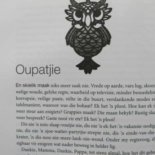 Kaalkop 3 deur Nataniël - Given by him to Shaleen Surtie Richards in 2012