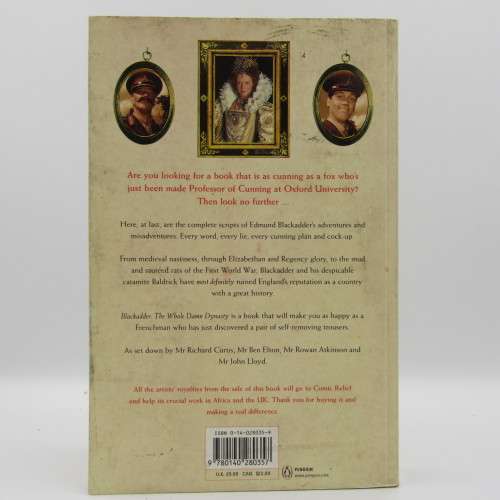 Black -Adder The whole damn dynasty - Given to Shaleen Surtie Richards by `David`