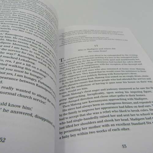 Taung Wells by Martin Koboelkae - Given to Shaleen Surtie Richards by the author
