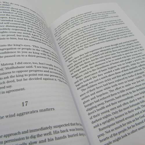 Taung Wells by Martin Koboelkae - Given to Shaleen Surtie Richards by the author