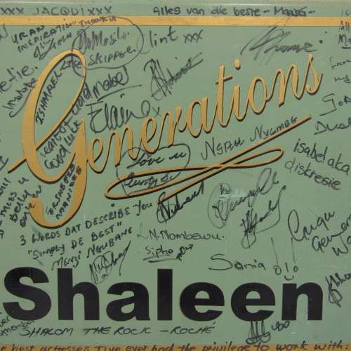 Plaque given by the cast of Generations to Shaleen Surtie Richards