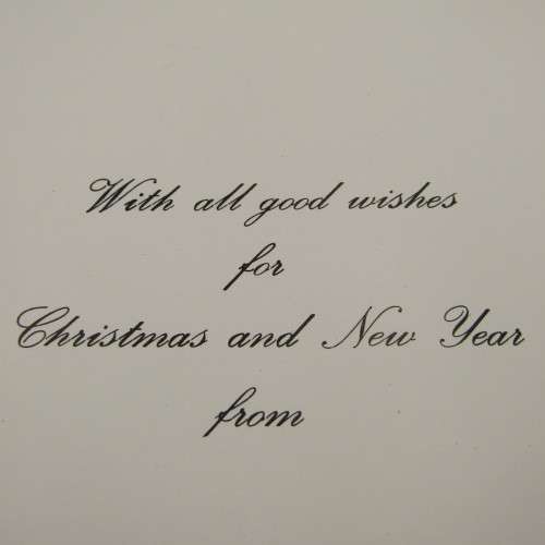 Zambia Police Christmas and New Years card