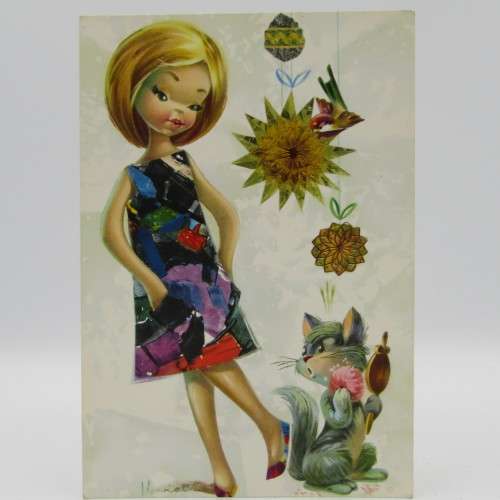 Lot of 20 Spanish cartoon caracters unused postcards