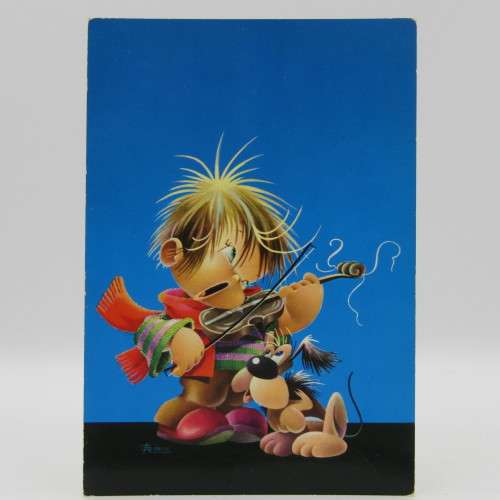 Lot of 20 Spanish cartoon caracters unused postcards