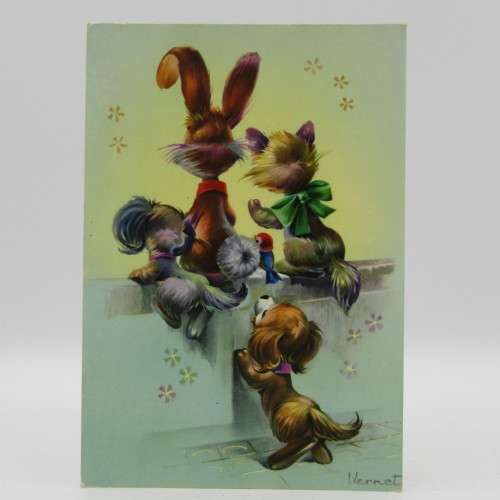 Lot of 20 Spanish cartoon caracters unused postcards