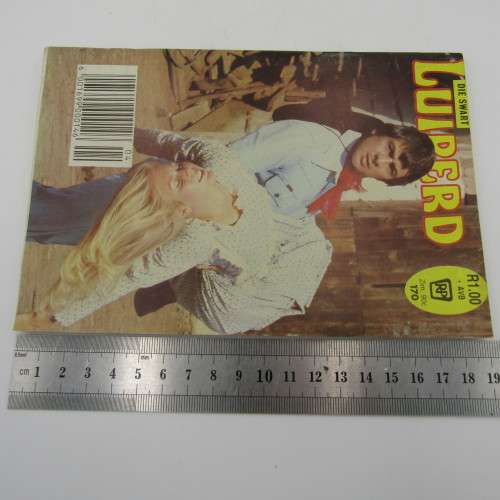 Die Swart Luiperd no 170 Afrikaans photo comic book - excellent - partial miscut