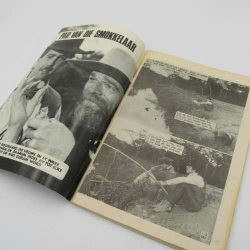 Die Swart Luiperd no 197 Afrikaans photo comic book