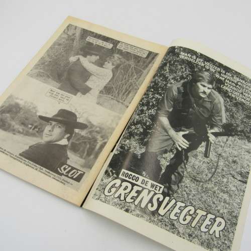 Die Swart Luiperd no 197 Afrikaans photo comic book