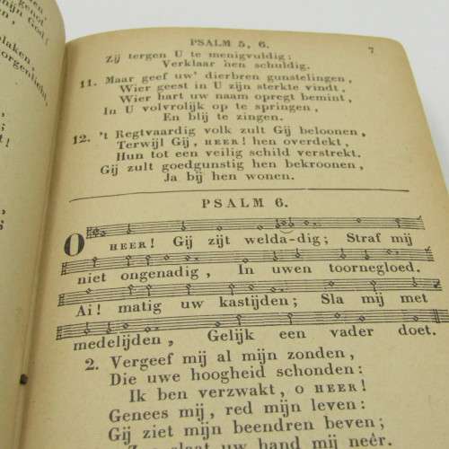 1867 Dutch Psalmen book