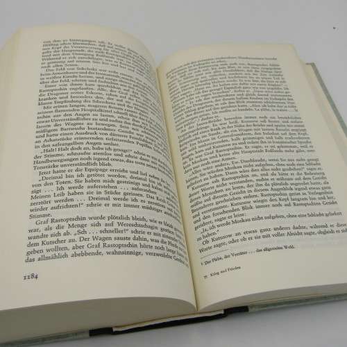 1961 First issue of Krieg and Frieden (war & peace) in German - Top condition