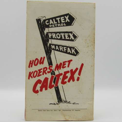 Vintage Caltex Spyt kom altyd te laat booklet