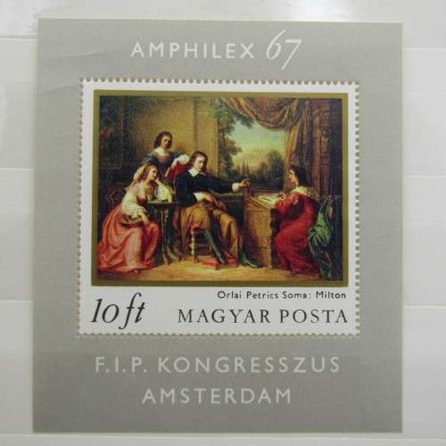 Thematic stamp collection in Top condition book - Almost 200 Art stamps
