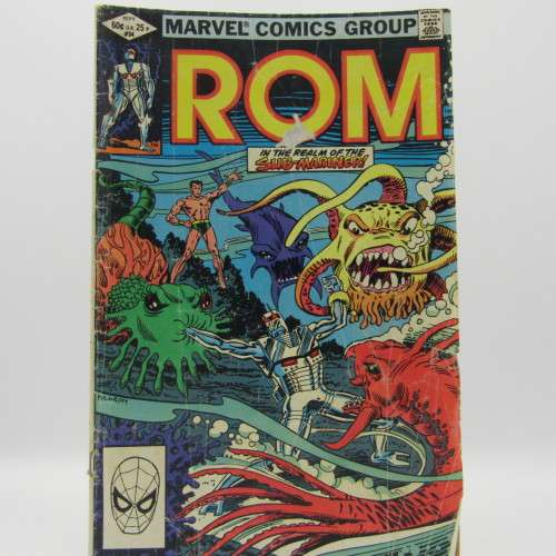 Lot of 6 Marvel comic books - 1980`s various Titles