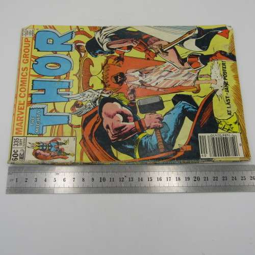 Lot of 6 Marvel comic books - 1980`s various Titles