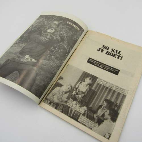 Die Swart Luiperd no 177 Afrikaans photo comic book - top condition