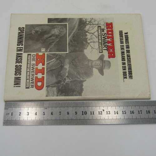 Die Swart Luiperd no 177 Afrikaans photo comic book - top condition
