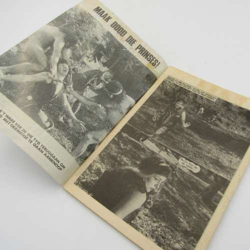 Die Wit Tier no 181 Afrikaans photo comic book - some marks