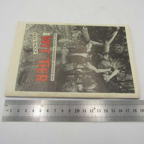 Die Swart Luiperd no 166 Afrikaans photo comic book excellent