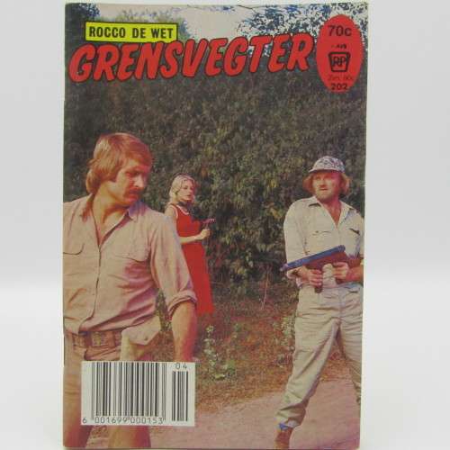 Rocco de Wet Grensregter no 202 Afrikaans photo comic book - Top condition