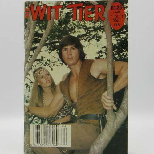 Die Wit Tier no 175 Afrikaans photo comic book - excellent condition
