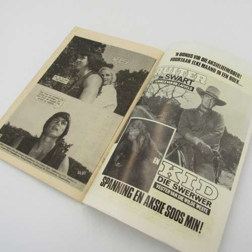 Die Wit Tier no 175 Afrikaans photo comic book - excellent condition
