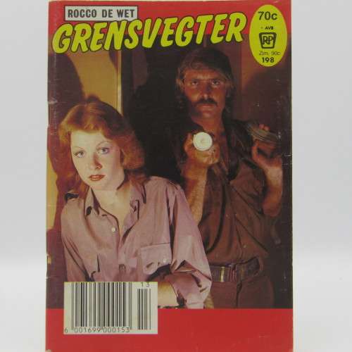 Rocco de Wet Grensregter no 198 Afrikaans photo comic book - Very good condition