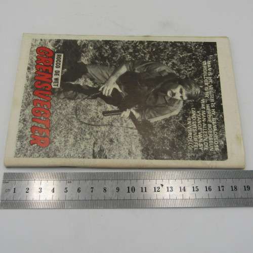 Die Wit Tier no 158 Afrikaans photo comic book - excellent condition