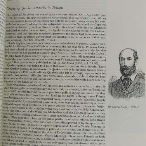 Hedge of Wild Almonds - South Africa , the ``Pro-Boers` and the Quaker Consience by Hope Hay Hewison