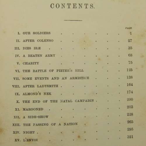 Words by an Eyewitness - The Struggle in Natal by Linesman - 1901 edition - 7th impression