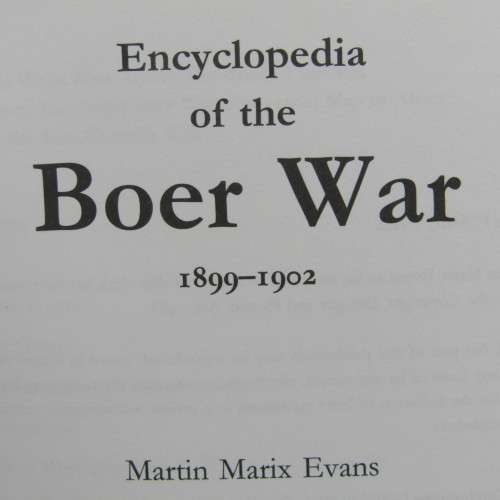 Encyclopedia of the Boer War by Martin Marix Evans