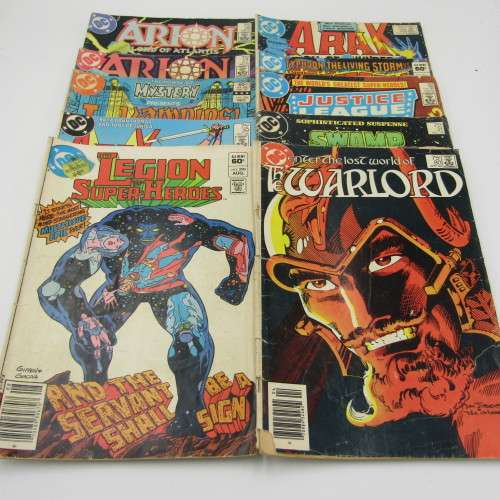 Lot of 10 Dc comic books 1980`s - unusual titles