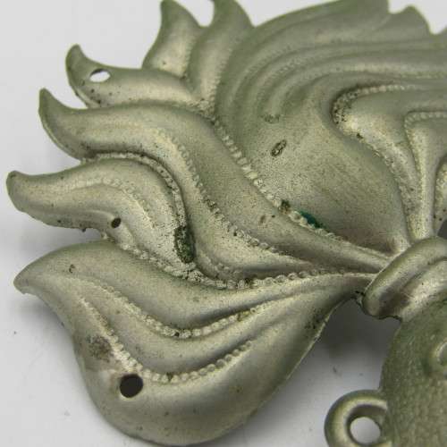 WW2 Italian Carabinieri Military police metal cap badge