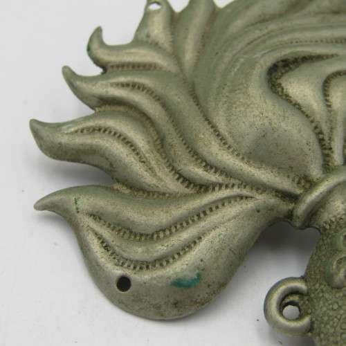 WW2 Italian Carabinieri Military police metal cap badge