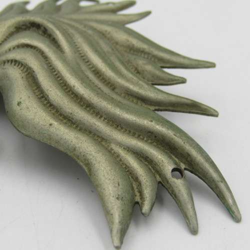 WW2 Italian Carabinieri Military police metal cap badge