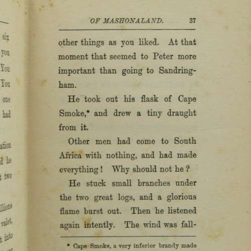 Trooper Peter Halket of Mashonaland by Olive Schreiner - 1905 issue 4th Impression