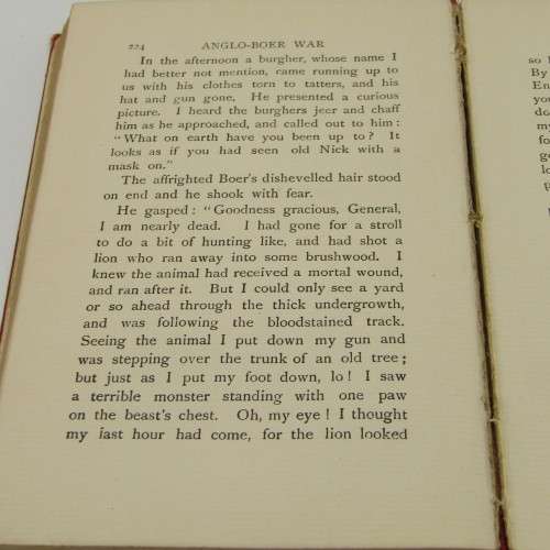 My Reminiscences of The Anglo Boer war by General Ben Viljoen - 1902 edition