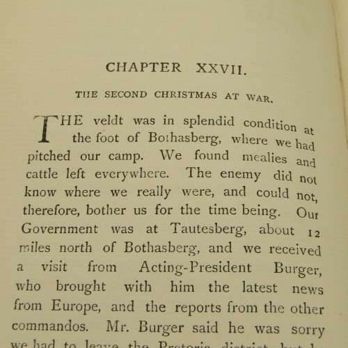 My Reminiscences of The Anglo Boer war by General Ben Viljoen - 1902 edition