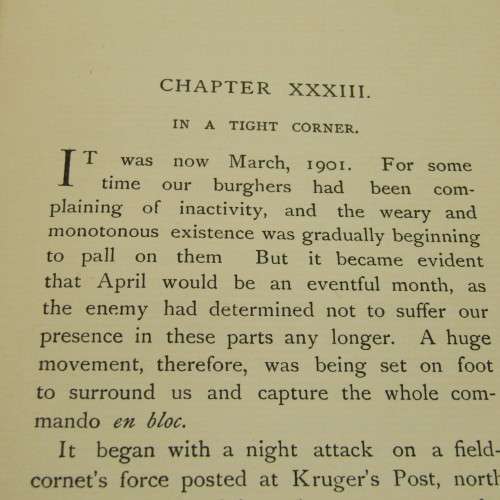 My Reminiscences of The Anglo Boer war by General Ben Viljoen - 1902 edition