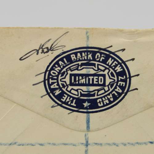 Registered Letter sent from Gore New Zealand to Rondebosch , South Africa