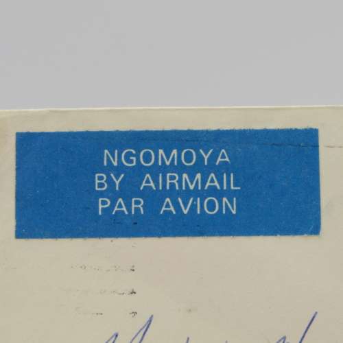 Letter sent from Umtata, Transkei to Strand , South Africa with 4c Transkei stamp cancelled