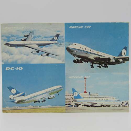 Lot of 23 Vintage postcards with aeroplanes