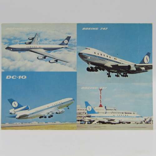 Lot of 23 Vintage postcards with aeroplanes