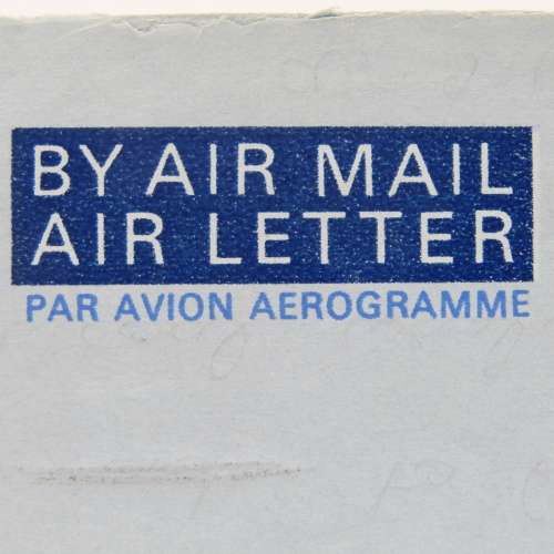 Air Letter sent from Barnsley South Yorkshire to Vereeniging , South Africa