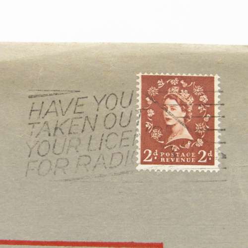 Letter sent on Punch Stationery from London to George , South Africa with British stamp cancelled